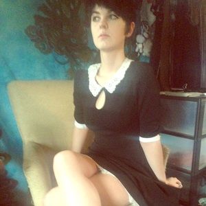 American Horror Story goth maid dress.